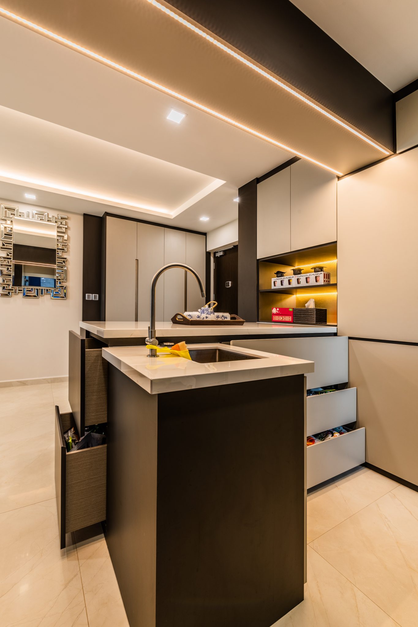 Small kitchen Design Ideas For 4 Room BTO - Exqsite Interior - Interior